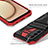 Silicone Matte Finish and Plastic Back Cover Case with Stand YF1 for Samsung Galaxy F02S SM-E025F