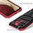 Silicone Matte Finish and Plastic Back Cover Case with Stand YF1 for Samsung Galaxy F12