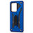 Silicone Matte Finish and Plastic Back Cover Case with Stand YF2 for Samsung Galaxy S20 Ultra 5G