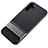 Silicone Matte Finish and Plastic Back Cover Case with Stand Z01 for Huawei P30 Pro New Edition Gray