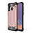 Silicone Matte Finish and Plastic Back Cover Case WL1 for Samsung Galaxy M10S