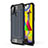 Silicone Matte Finish and Plastic Back Cover Case WL1 for Samsung Galaxy M31