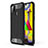 Silicone Matte Finish and Plastic Back Cover Case WL1 for Samsung Galaxy M31 Black