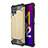 Silicone Matte Finish and Plastic Back Cover Case WL1 for Samsung Galaxy M32 4G Gold