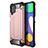 Silicone Matte Finish and Plastic Back Cover Case WL1 for Samsung Galaxy M62 4G