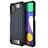 Silicone Matte Finish and Plastic Back Cover Case WL1 for Samsung Galaxy M62 4G