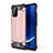 Silicone Matte Finish and Plastic Back Cover Case WL1 for Samsung Galaxy M80S