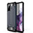 Silicone Matte Finish and Plastic Back Cover Case WL1 for Samsung Galaxy S20 FE 4G