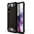 Silicone Matte Finish and Plastic Back Cover Case WL1 for Samsung Galaxy S20 FE 4G Black