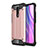 Silicone Matte Finish and Plastic Back Cover Case WL1 for Xiaomi Redmi 9