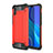 Silicone Matte Finish and Plastic Back Cover Case WL1 for Xiaomi Redmi 9A
