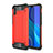 Silicone Matte Finish and Plastic Back Cover Case WL1 for Xiaomi Redmi 9AT