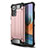 Silicone Matte Finish and Plastic Back Cover Case WL1 for Xiaomi Redmi Note 10 Pro Max