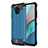 Silicone Matte Finish and Plastic Back Cover Case WL1 for Xiaomi Redmi Note 9T 5G