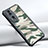 Silicone Matte Finish and Plastic Back Cover Case XD1 for Huawei Honor 90 5G Green