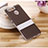 Silicone Matte Finish Stands Case for Huawei P9 Gray