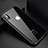 Silicone Silicone Frame Case B02 for Apple iPhone Xs Black