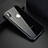 Silicone Silicone Frame Case F02 for Apple iPhone X Black