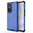 Silicone Transparent Frame Case Cover 360 Degrees AM1 for Huawei Honor 50 Pro 5G