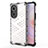 Silicone Transparent Frame Case Cover 360 Degrees AM1 for Huawei Honor 50 SE 5G