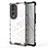 Silicone Transparent Frame Case Cover 360 Degrees AM1 for Huawei Honor 70 5G