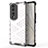 Silicone Transparent Frame Case Cover 360 Degrees AM1 for Huawei Honor 70 Pro 5G