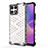 Silicone Transparent Frame Case Cover 360 Degrees AM1 for Huawei Honor X30i