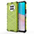 Silicone Transparent Frame Case Cover 360 Degrees AM1 for Huawei Nova 8i Green