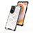 Silicone Transparent Frame Case Cover 360 Degrees AM1 for Huawei Nova 9