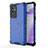 Silicone Transparent Frame Case Cover 360 Degrees AM1 for OnePlus 9RT 5G