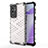 Silicone Transparent Frame Case Cover 360 Degrees AM1 for OnePlus 9RT 5G