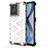 Silicone Transparent Frame Case Cover 360 Degrees AM1 for OnePlus Ace 5G