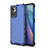 Silicone Transparent Frame Case Cover 360 Degrees AM1 for OnePlus Nord CE 2 5G