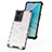 Silicone Transparent Frame Case Cover 360 Degrees AM1 for Oppo A77 4G