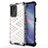 Silicone Transparent Frame Case Cover 360 Degrees AM1 for Oppo A95 5G