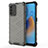Silicone Transparent Frame Case Cover 360 Degrees AM1 for Oppo Reno6 Lite
