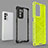 Silicone Transparent Frame Case Cover 360 Degrees AM1 for Oppo Reno6 Pro 5G India