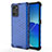 Silicone Transparent Frame Case Cover 360 Degrees AM1 for Oppo Reno6 Z 5G