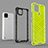 Silicone Transparent Frame Case Cover 360 Degrees AM1 for Realme C21