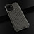 Silicone Transparent Frame Case Cover 360 Degrees AM1 for Realme C30 Black