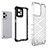 Silicone Transparent Frame Case Cover 360 Degrees AM1 for Realme C31