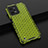 Silicone Transparent Frame Case Cover 360 Degrees AM1 for Realme C31 Green