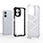 Silicone Transparent Frame Case Cover 360 Degrees AM1 for Realme C33