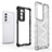 Silicone Transparent Frame Case Cover 360 Degrees AM1 for Realme GT Master Explorer 5G