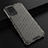 Silicone Transparent Frame Case Cover 360 Degrees AM1 for Realme Narzo 30 5G Black