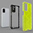 Silicone Transparent Frame Case Cover 360 Degrees AM1 for Realme V11 5G