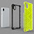 Silicone Transparent Frame Case Cover 360 Degrees AM1 for Samsung Galaxy A01 Core