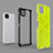 Silicone Transparent Frame Case Cover 360 Degrees AM1 for Samsung Galaxy A22 5G