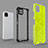 Silicone Transparent Frame Case Cover 360 Degrees AM1 for Samsung Galaxy A22s 5G