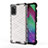 Silicone Transparent Frame Case Cover 360 Degrees AM1 for Samsung Galaxy A41